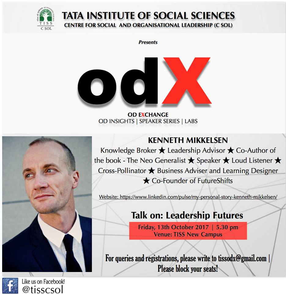 odX invite - TISS - Leadership futures